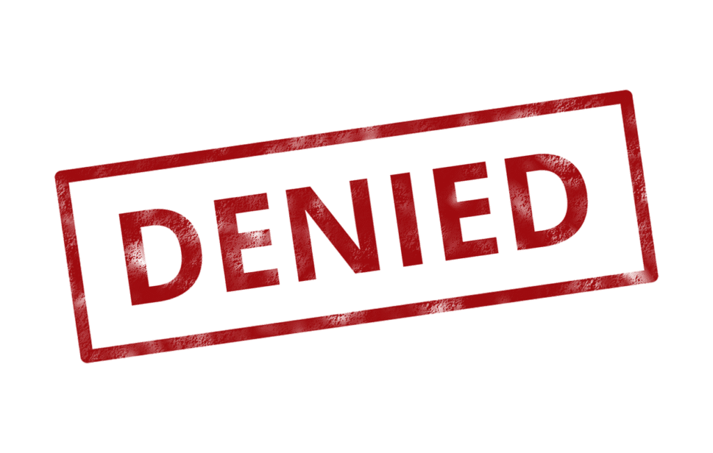 denied, insurance, rejected, stamp, document, paperwork, deny, denial, no, denied, denied, denied, denied, denied, insurance